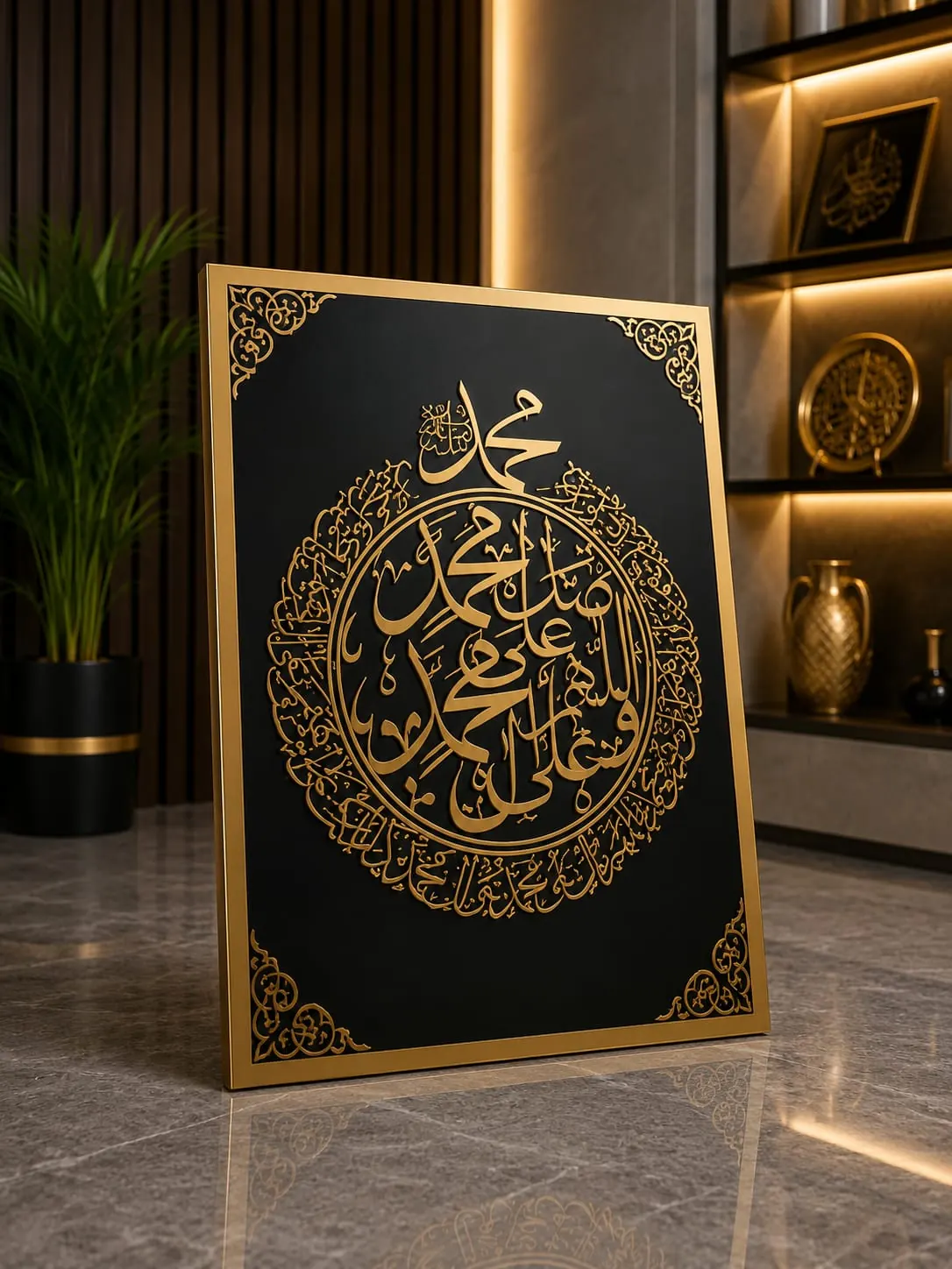 Arabic calligraphy art by Neelavarn Ajman