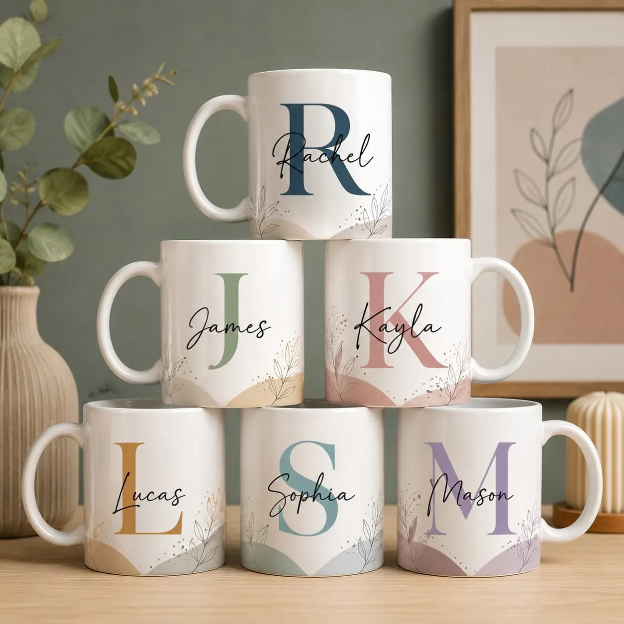 Personalized gift mugs created by Neelavarn