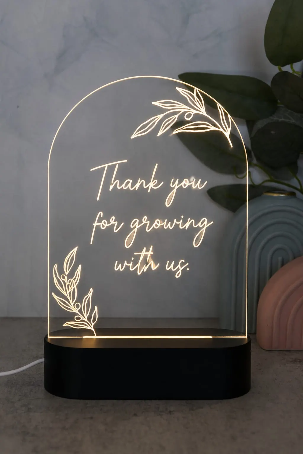 Acrylic appreciation table art by Neelavarn Ajman