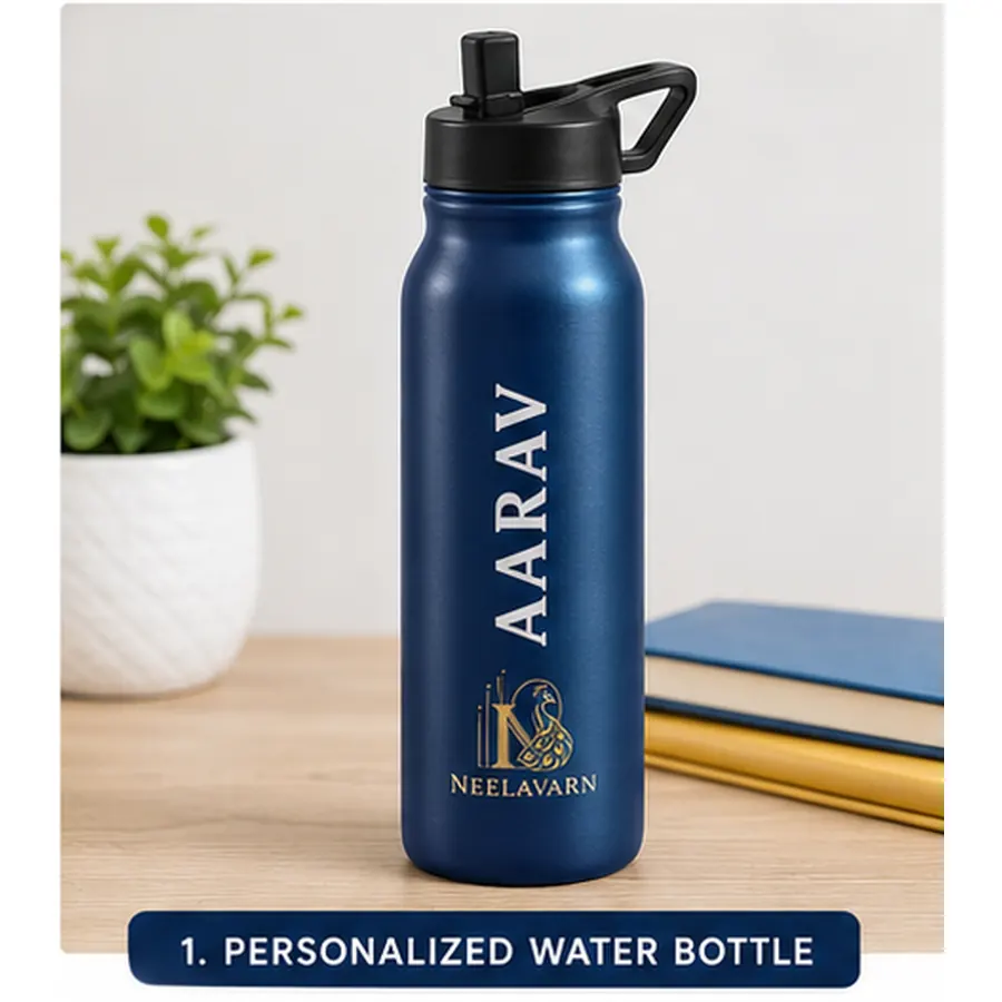 Personalized Water Bottles by Neelavarn