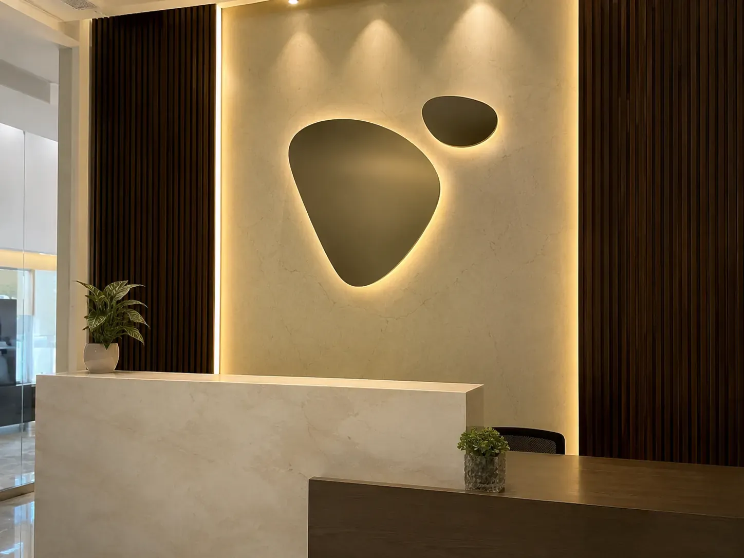 Acrylic signage ideas for Dubai offices shops and reception areas